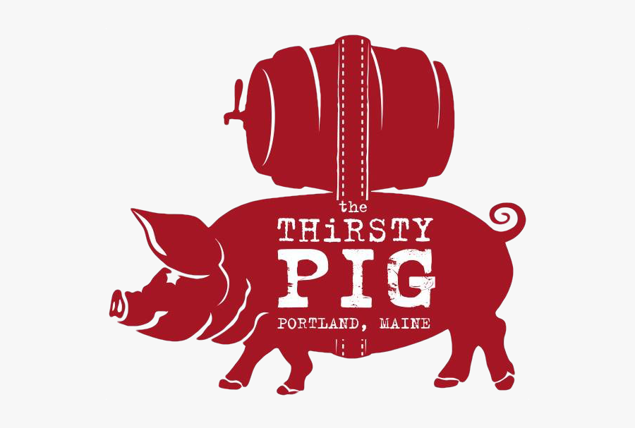 The Thirsty Pig About - Thirsty Pig Portland Logo, Transparent Clipart