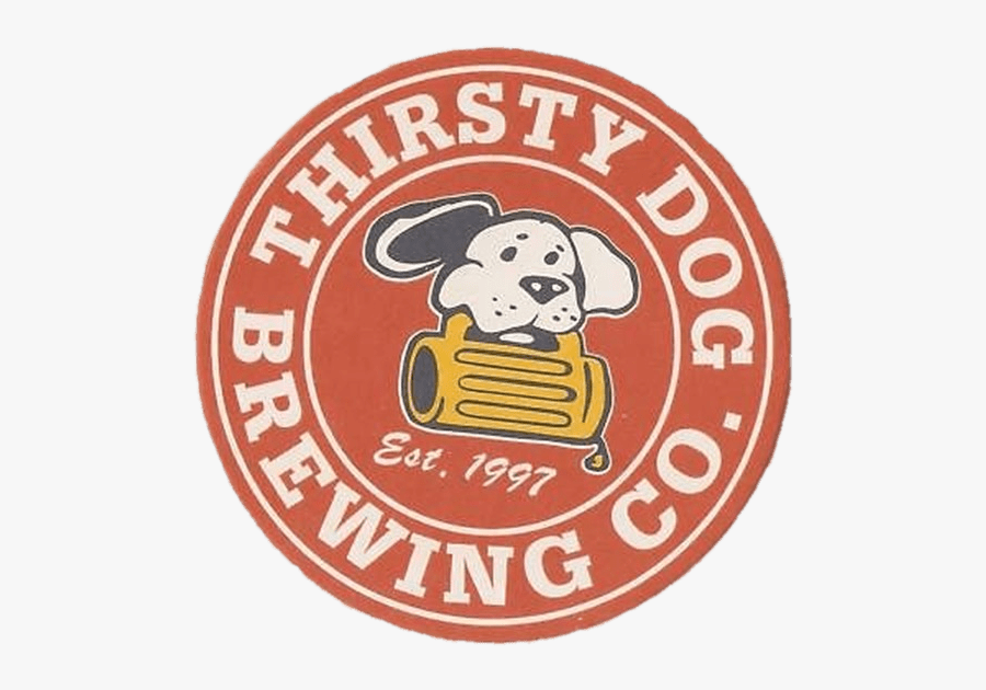 Thirsty Dog Beer Coaster - Thirsty Dog, Transparent Clipart