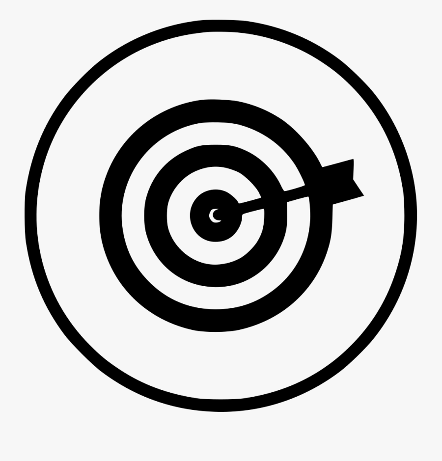 Sports Dart Dartboard Target - Circle, Transparent Clipart