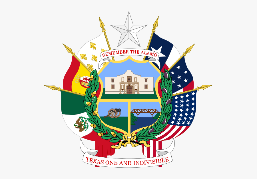 Texas State Seal Reverse, Transparent Clipart