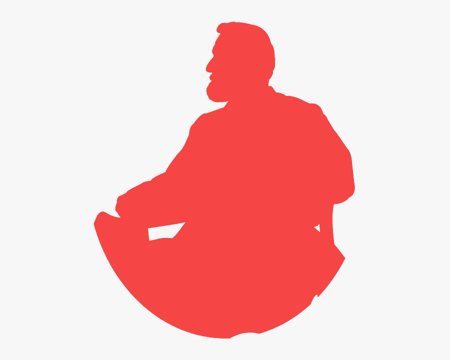 Robert E Lee Silhouette, Transparent Clipart