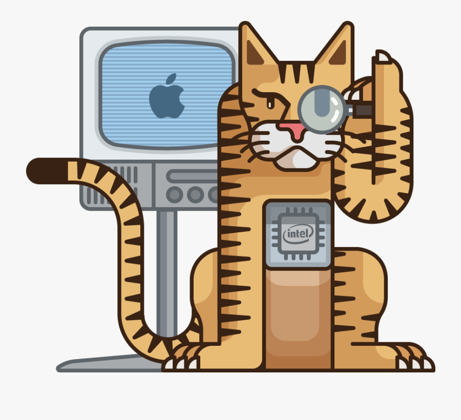 Transparent Free Clipart For Macintosh - Macos, Transparent Clipart