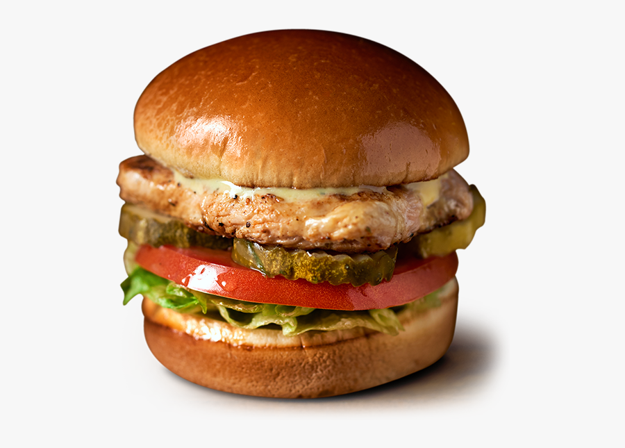 Grilled Chicken Sandwich - Patty, Transparent Clipart