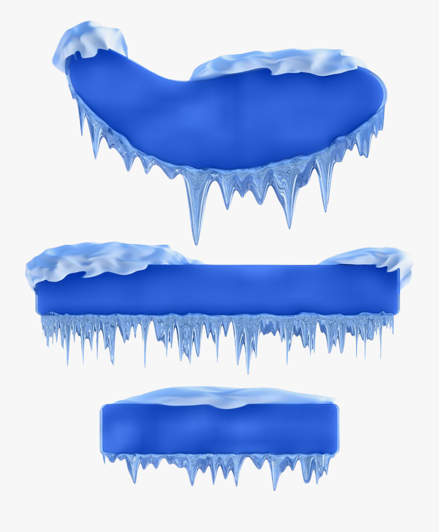 Icicle, Transparent Clipart