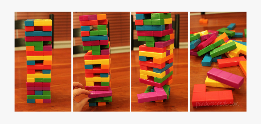 Transparent Jenga Png - Wooden Block, Transparent Clipart