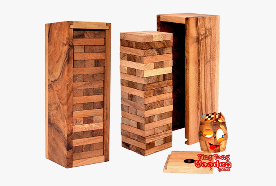 Transparent Jenga Png - Plywood, Transparent Clipart