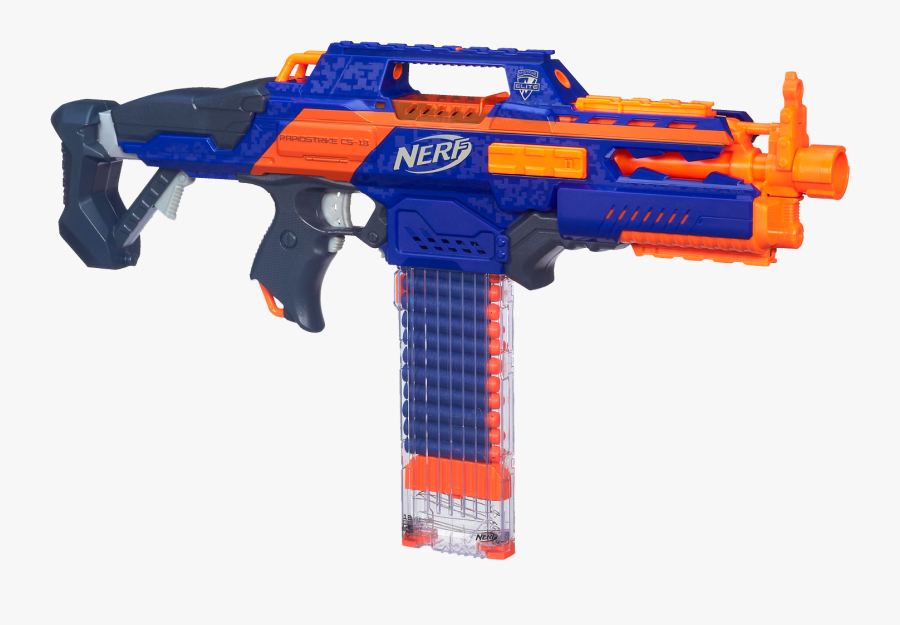 Nerf N-strike Elite Amazon - Nerf Élite Rapidstrike, Transparent Clipart