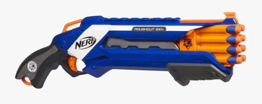 Nerf Gun Png- - Nerf Roughcut, Transparent Clipart