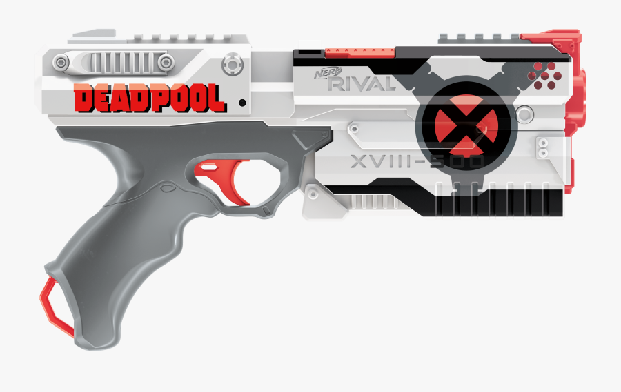 Nerf Rival Deadpool Blaster Oop - Nerf Rival Deadpool X Force, Transparent Clipart