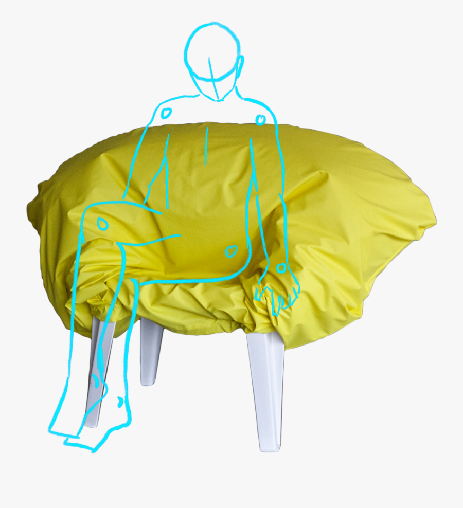 Sugarcube Chair By Nora Nilsson And Petra Renström - Illustration, Transparent Clipart