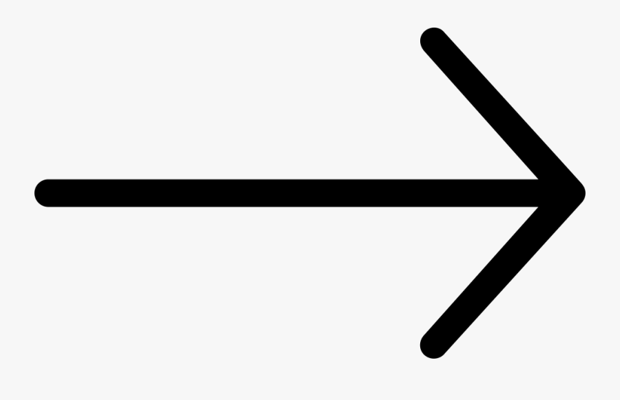Arrows Png Thin Thin Black Arrow Right Free Transparent