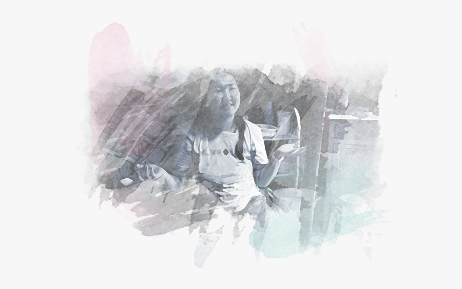 Clip Art Modern Women In The - Painting, Transparent Clipart