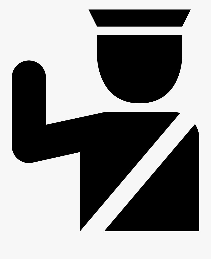 Angle,monochrome Photography,symbol - Police Icon Png, Transparent Clipart