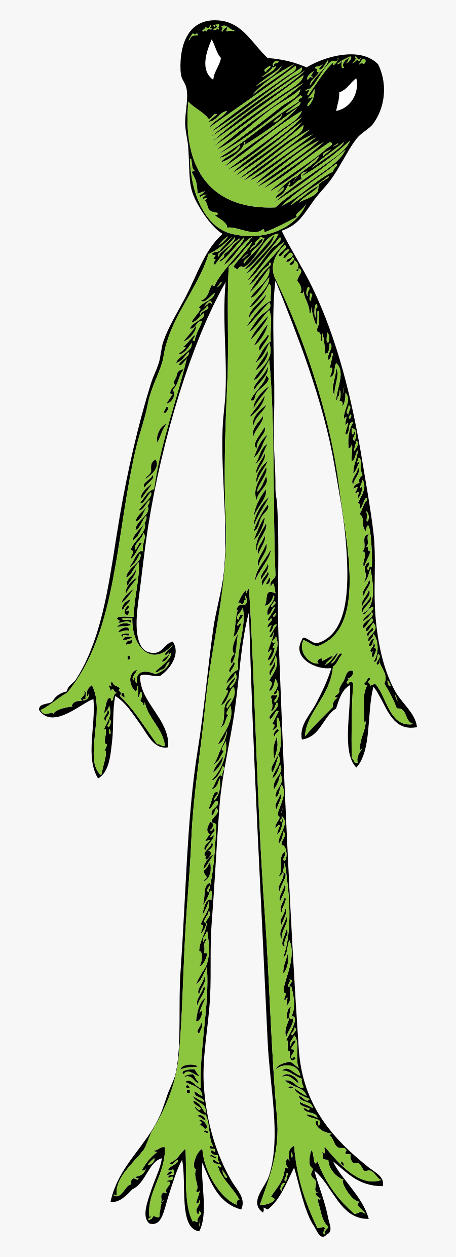 Skinny Frog Clip Arts - Skinny Clip Art, Transparent Clipart