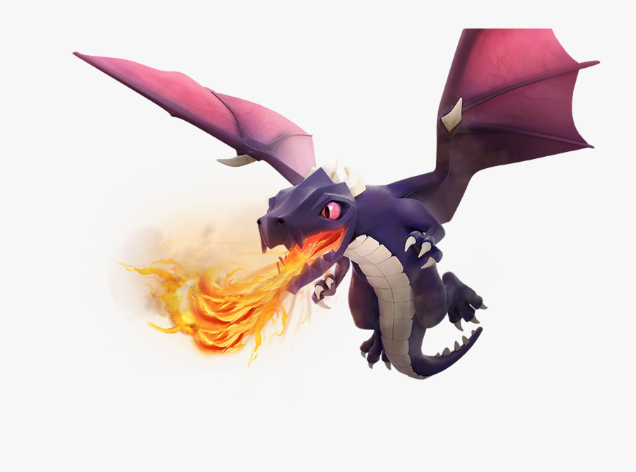 Dragon In Clash Of Clans, Transparent Clipart