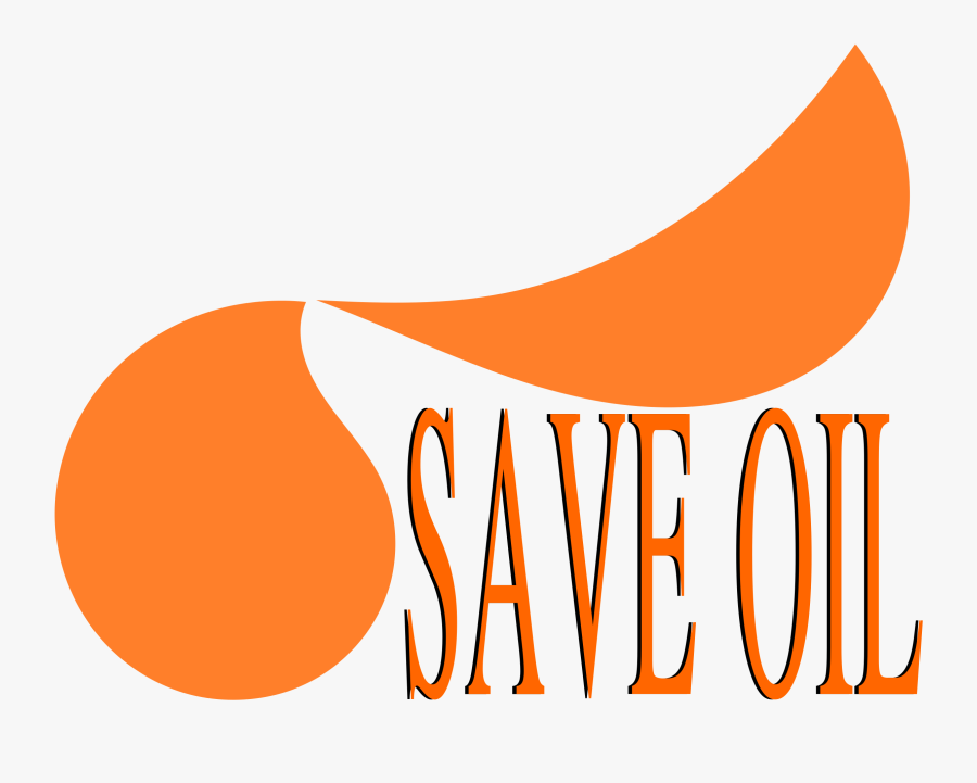 Save Oil - Clip Art, Transparent Clipart