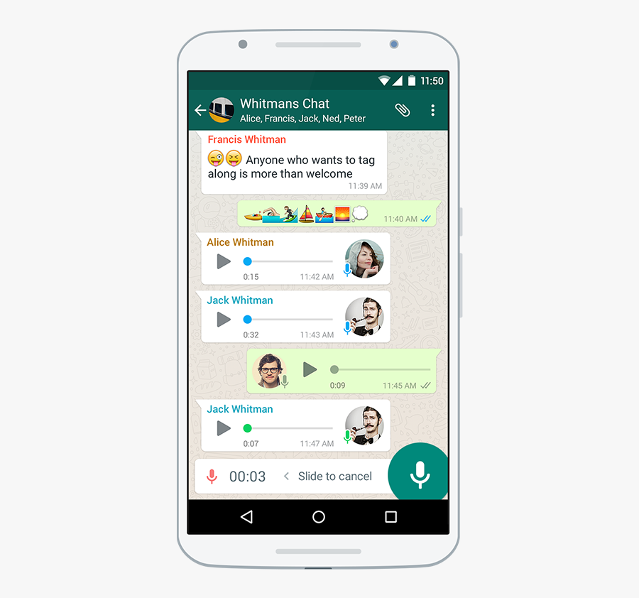 Whatsapp Messages On Phone, Transparent Clipart