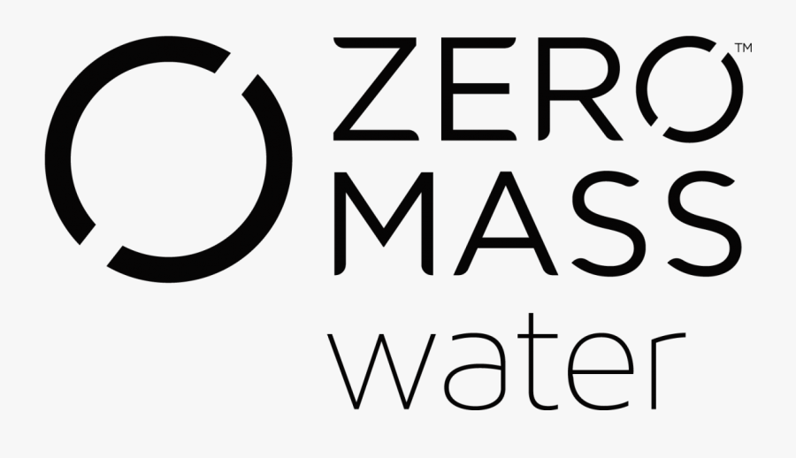 Zero Mass Water - Zero Mass Water Logo, Transparent Clipart