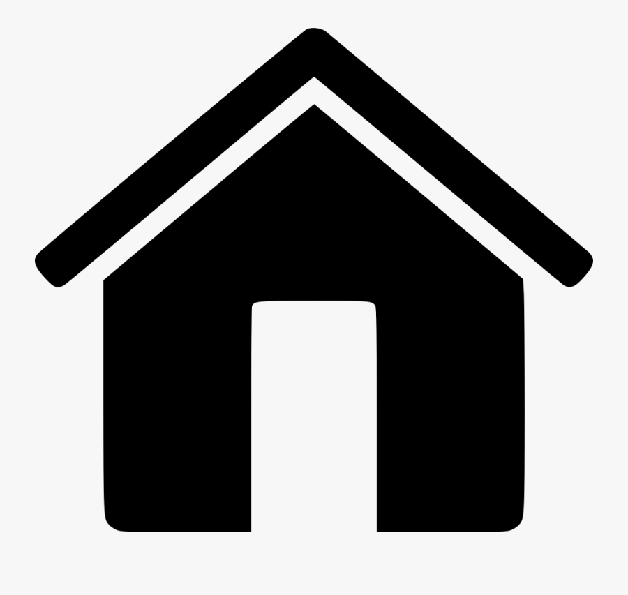 Real Estate Clipart House - Home Button Svg, Transparent Clipart