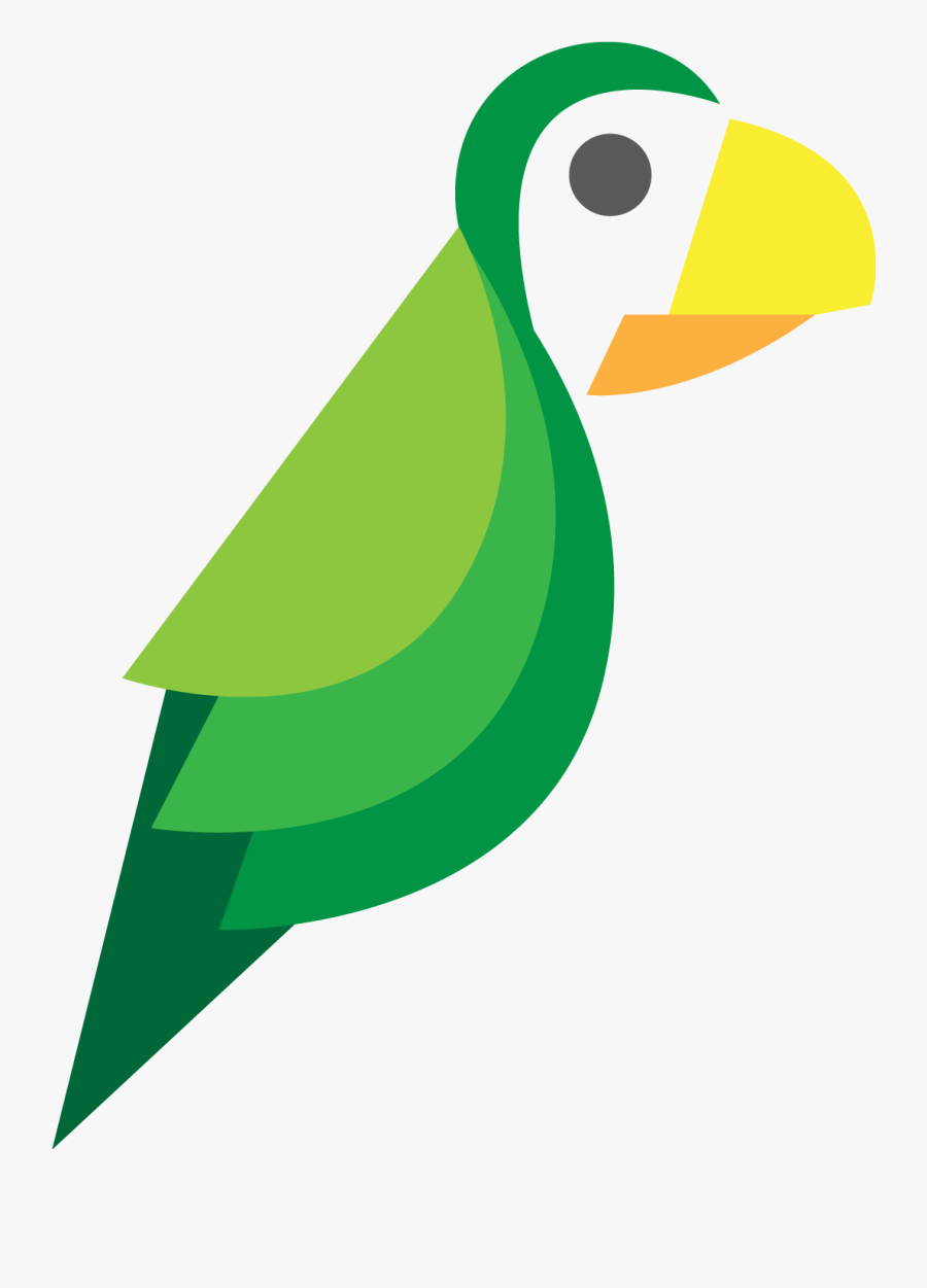 Vector Parrot Black Mass - Logo Parrot Free, Transparent Clipart