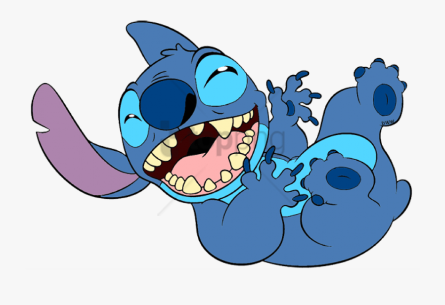 Lilo And Stitch Laughing, Transparent Clipart