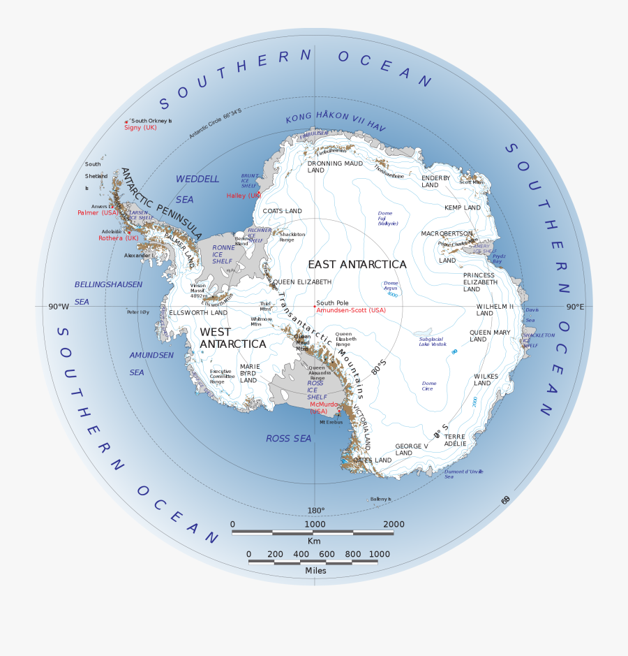 West Antarctic Ice Sheet, Transparent Clipart