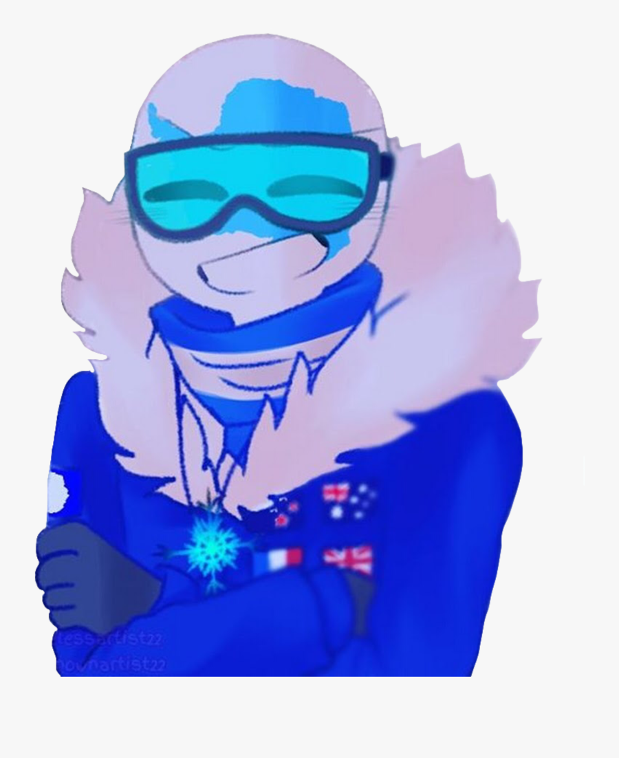 #countryhumans #countryhuman #countryhumansantarctica - Antarctica And Greenland Countryhuman, Transparent Clipart