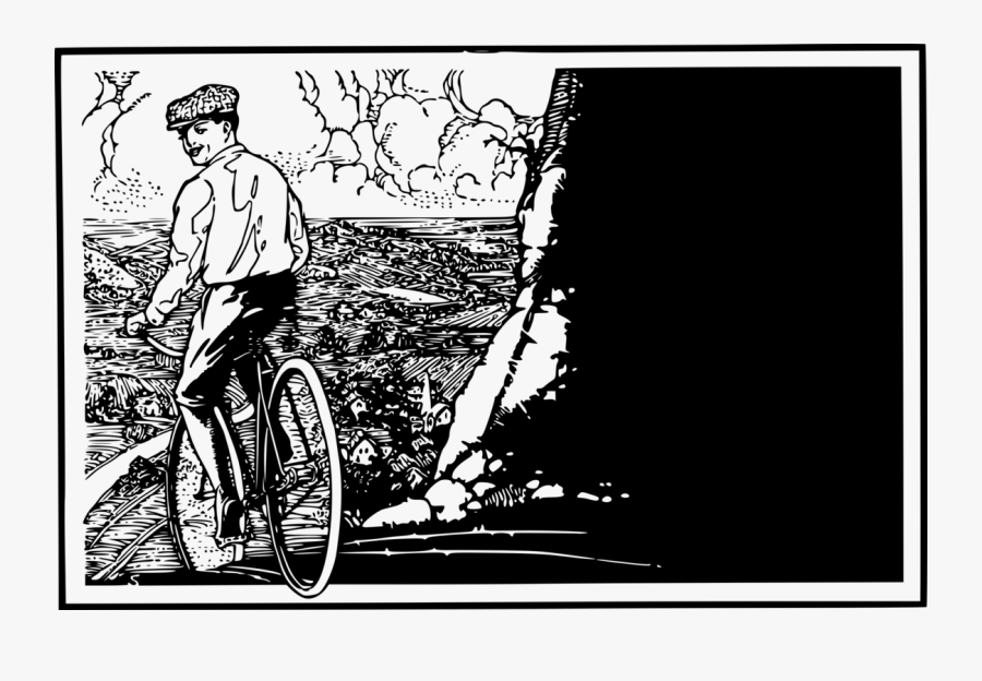 Visual Arts,art,human Behavior - Road Bicycle, Transparent Clipart