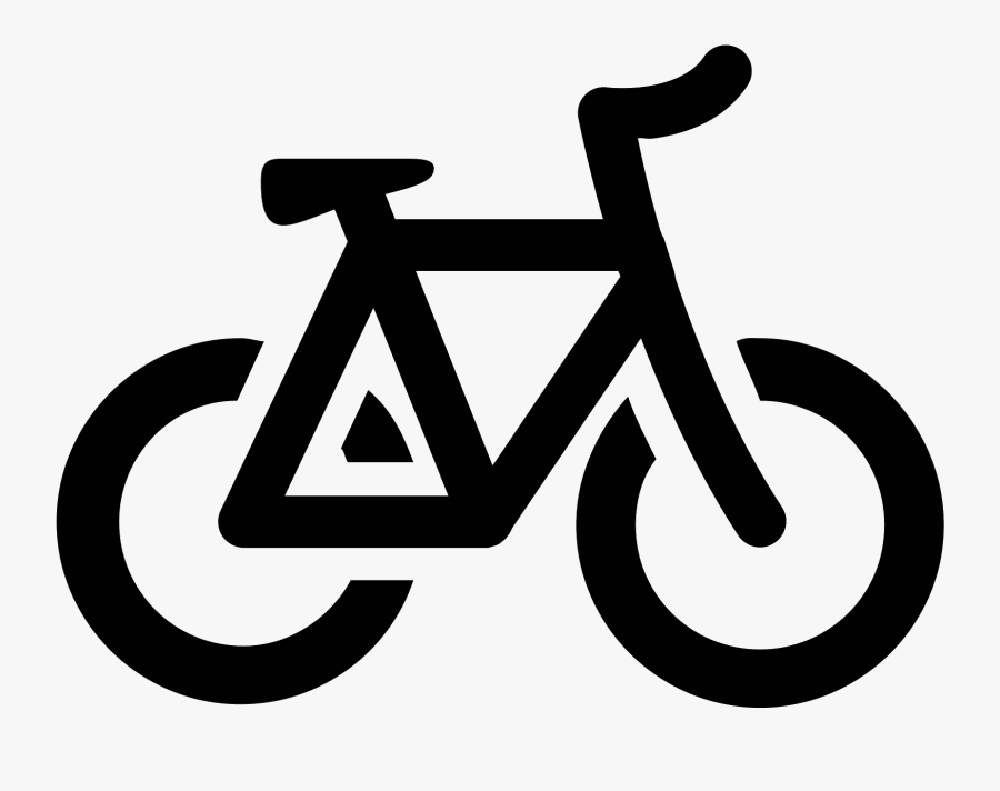 Transparent Bicycle Clipart Black And White - Bicycle Ico, Transparent Clipart