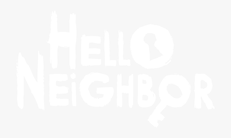 Hello Neighbor Alpha3 Mod - Hello Neighbor Logo 2018, Transparent Clipart