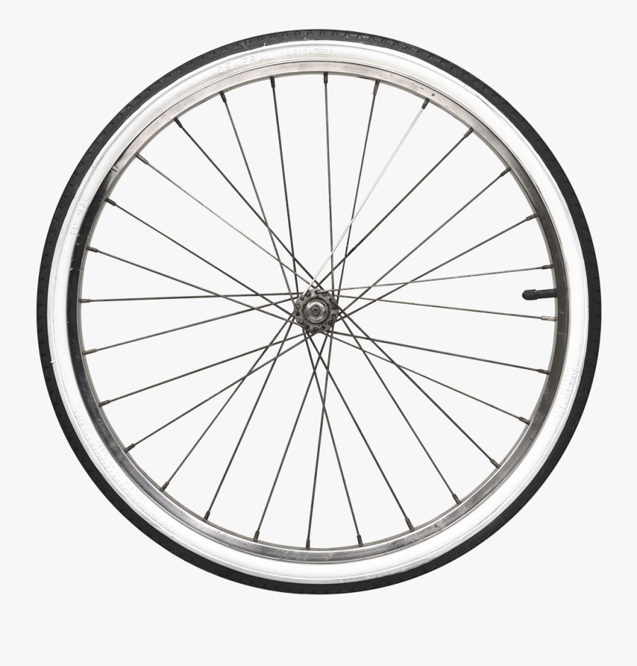 Clip Art Bike Transparent Stock - Vintage Bicycle Wheel Png, Transparent Clipart
