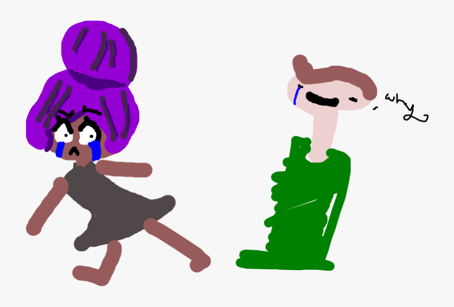 A Girl Running A Away From Hello Neighbor - Cartoon, Transparent Clipart