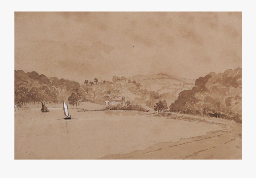 Image Freeuse Download Plein Air Watercolor Chairish - Sail, Transparent Clipart