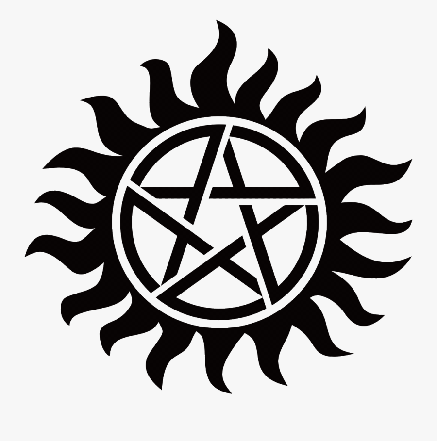 Tattoo Crowley Supernatural Dean Winchester Png Download - Supernatural Tattoo, Transparent Clipart