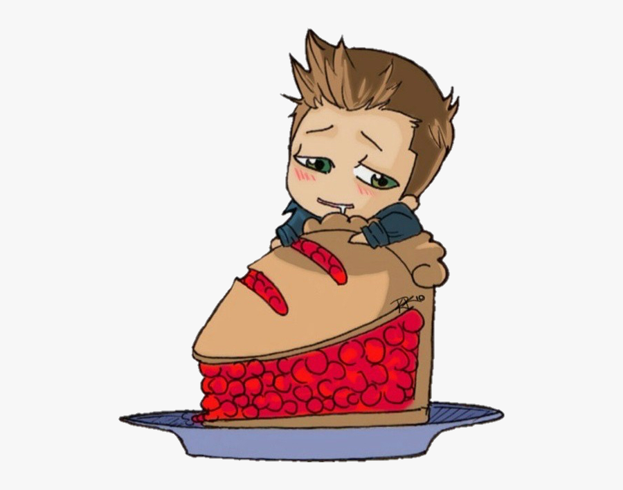 #supernatural #dean #pie - Cute Supernatural Drawings Dean, Transparent Clipart