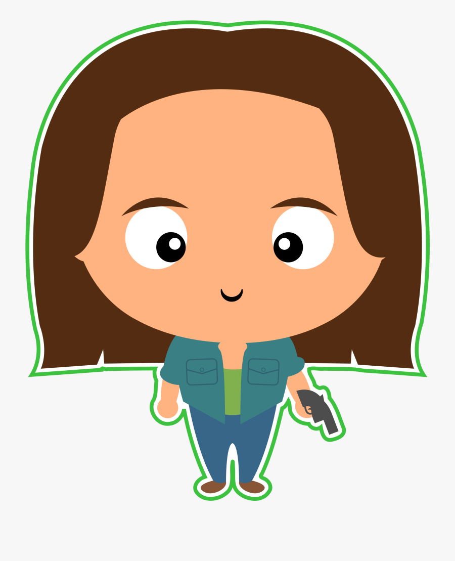 Cute Funko Pop, Samantha - Ellen Harvelle, Transparent Clipart
