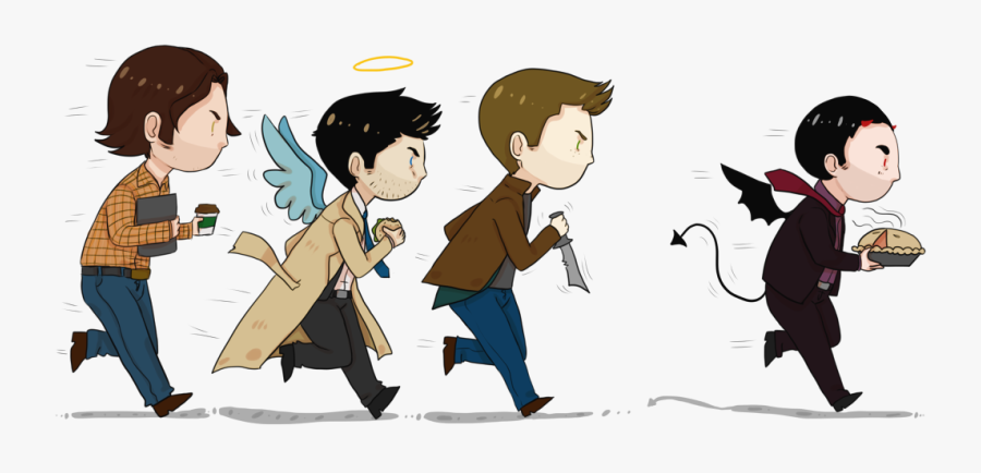 Dean Winchester Castiel Crowley Sam Winchester Archangel - Gabriel Castiel Sam Dean, Transparent Clipart