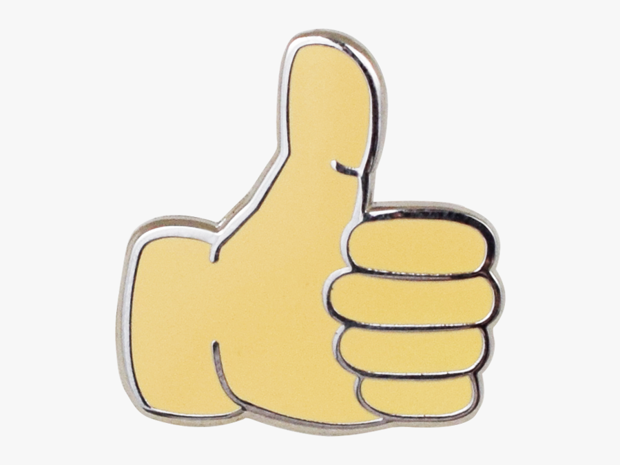 Thumbs Up Emoji Png Transparent - Hand Png Emoticon, Transparent Clipart