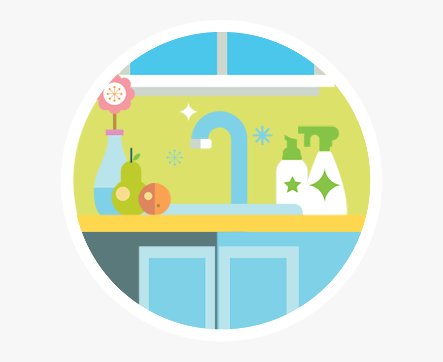 Clean Your Plate - Circle, Transparent Clipart