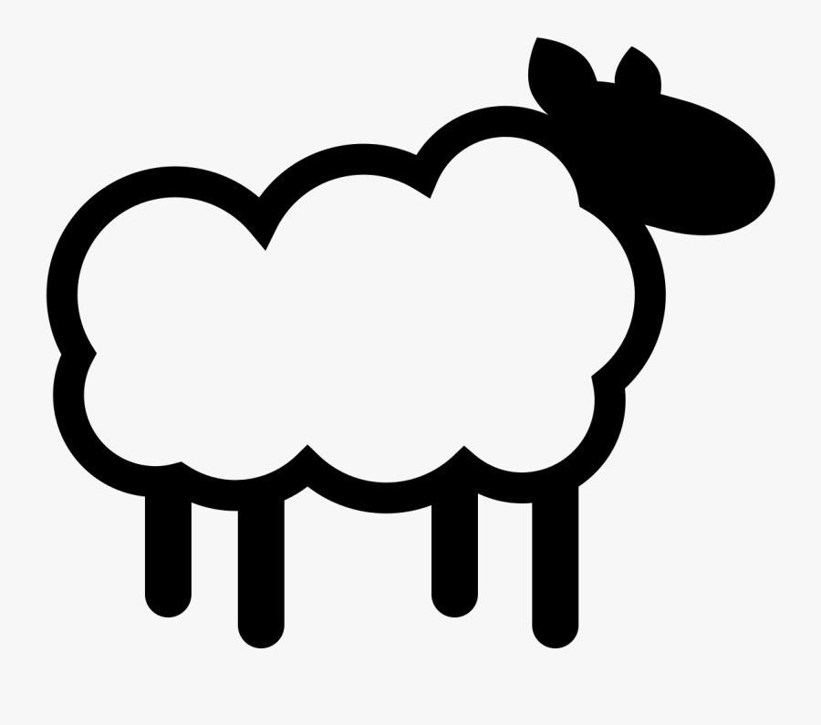 Sheep Logo - 7 Year Anniversary Wool Gifts, Transparent Clipart
