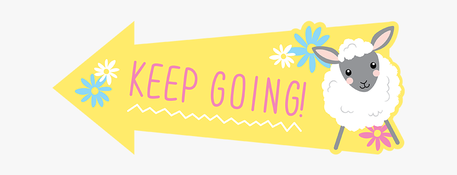 Easter Egg Hunt Arrows - Cartoon, Transparent Clipart