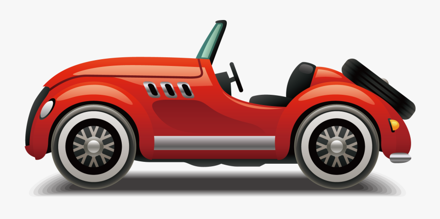 Open-top Car Sports Vector Design Automotive Clipart - Open Top Car Vector, Transparent Clipart
