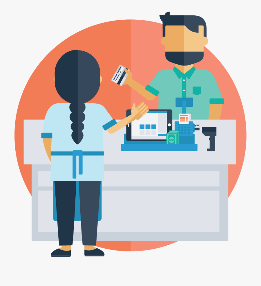 Customer And Store Clipart, Transparent Clipart