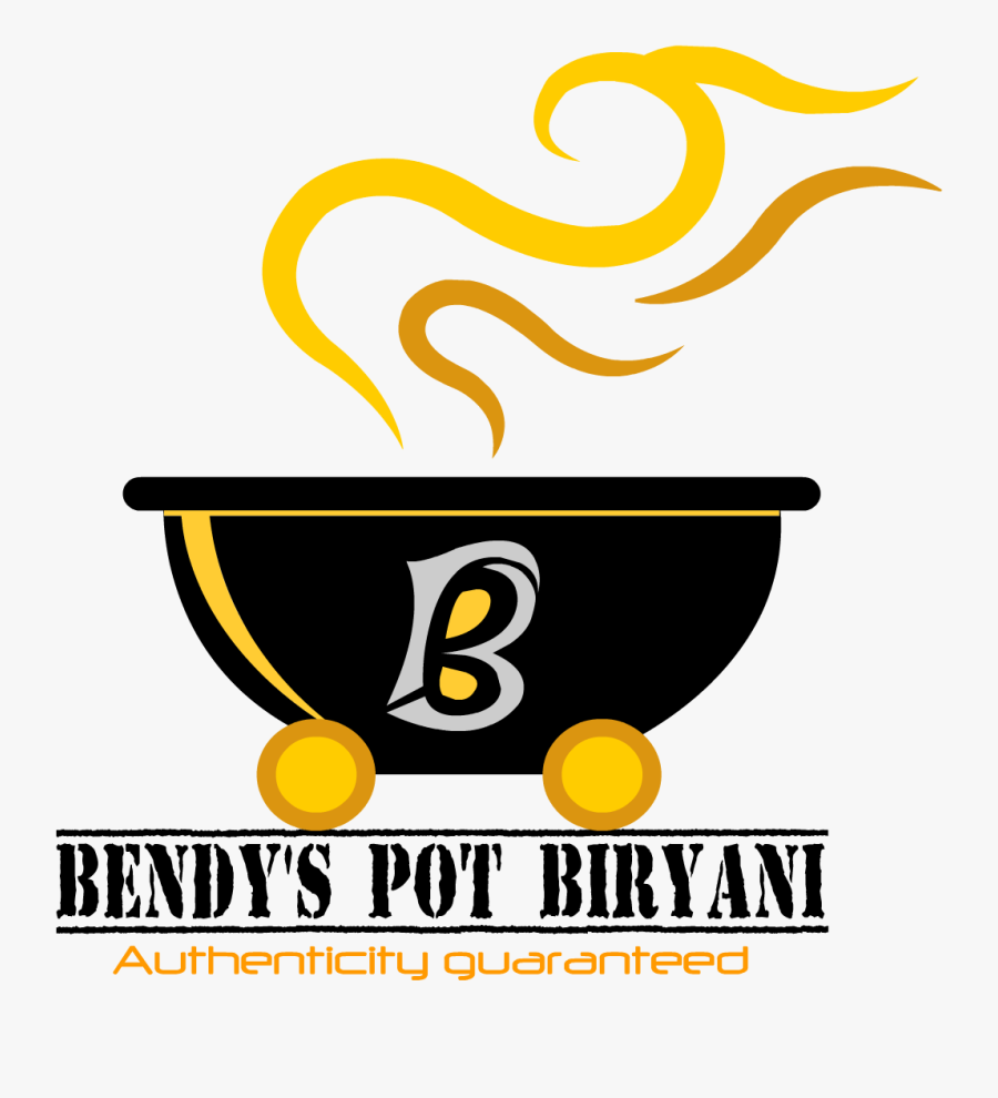 Bendys Kitchen Pot At - Biryani Black & White Cliparts, Transparent Clipart