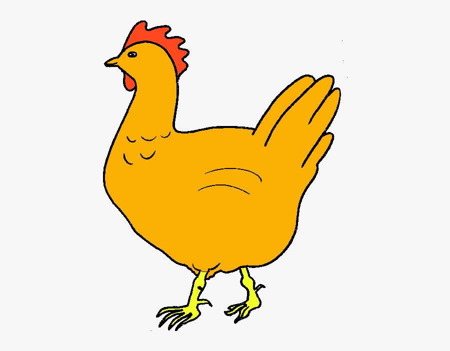 Chicken Free Images Clip Art On Transparent Png - Cartoon Cute Chicken Drawing Yellow, Transparent Clipart
