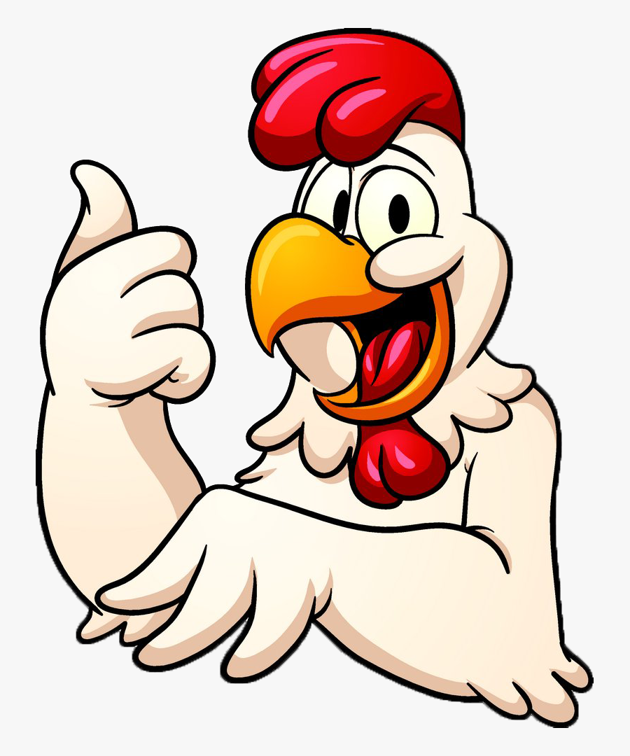 Chicken Cartoon Clip Art - Cartoon Chicken Clipart Black And White, Transparent Clipart