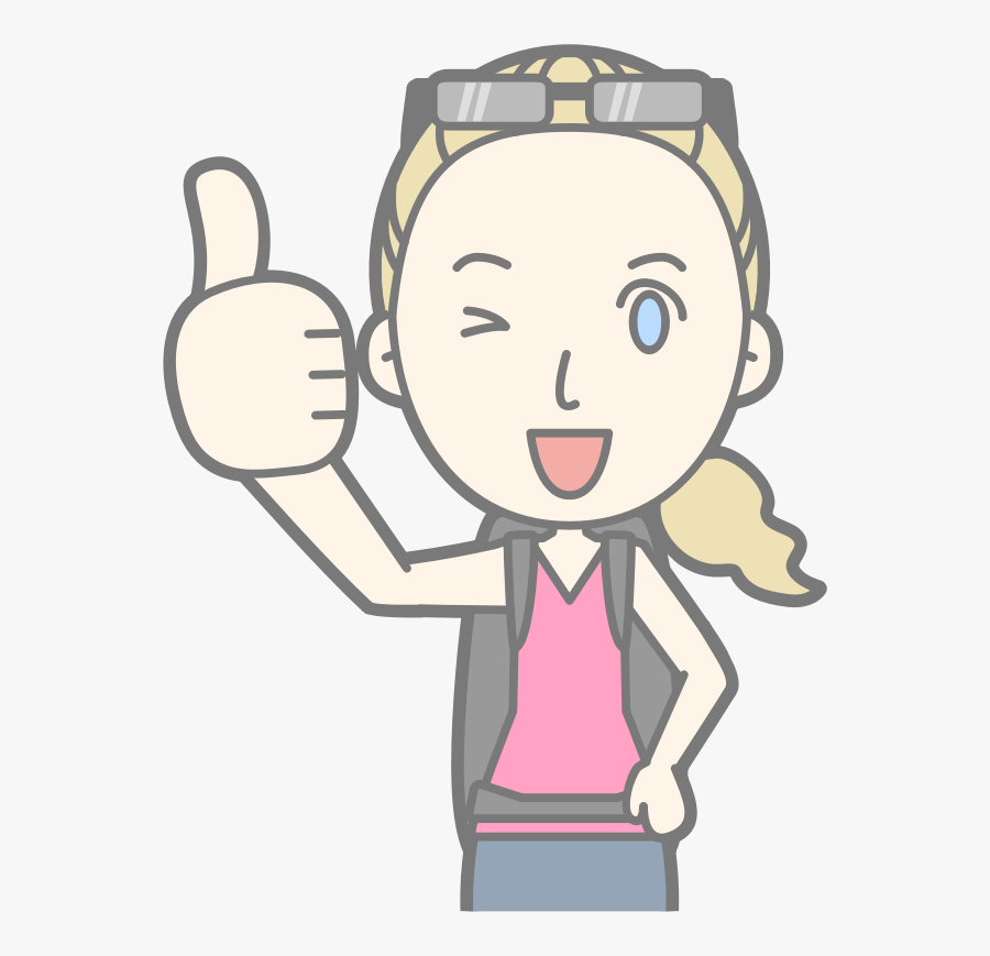 Thumbs Up - Eating Delicious Food Png, Transparent Clipart