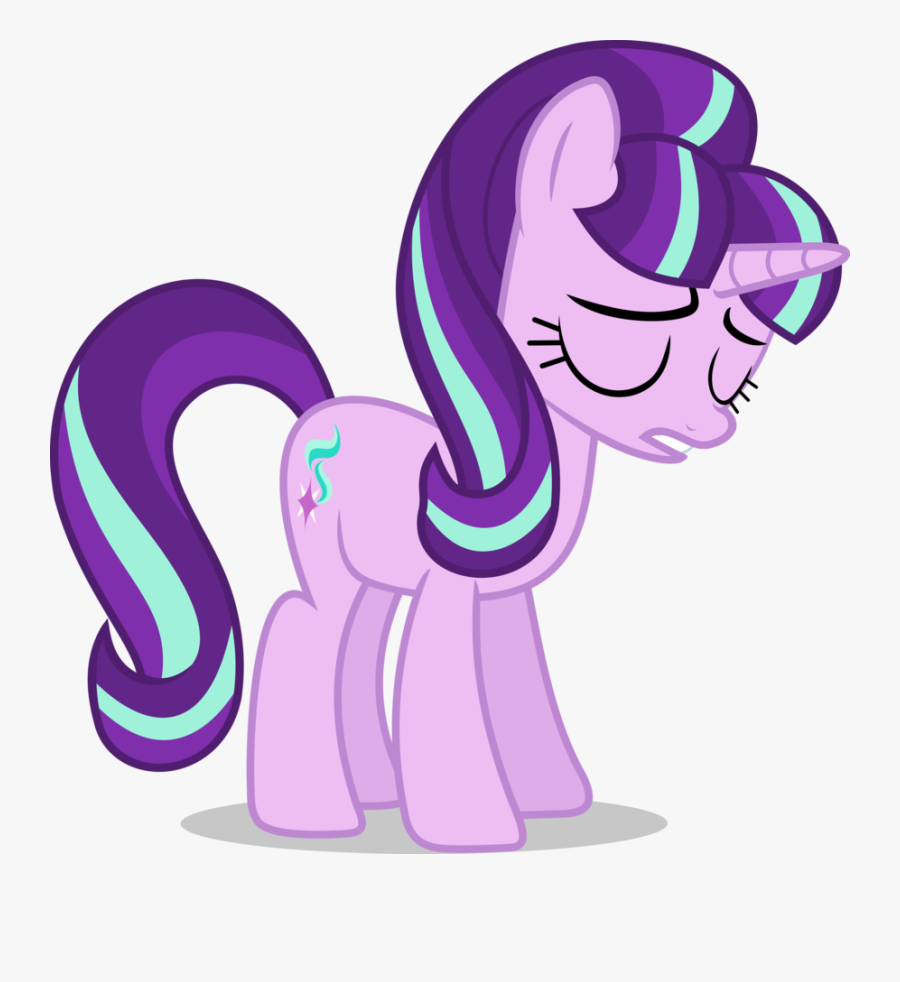 Glitter Clipart Vector - My Little Pony Starlight Glimmer Sad, Transparent Clipart