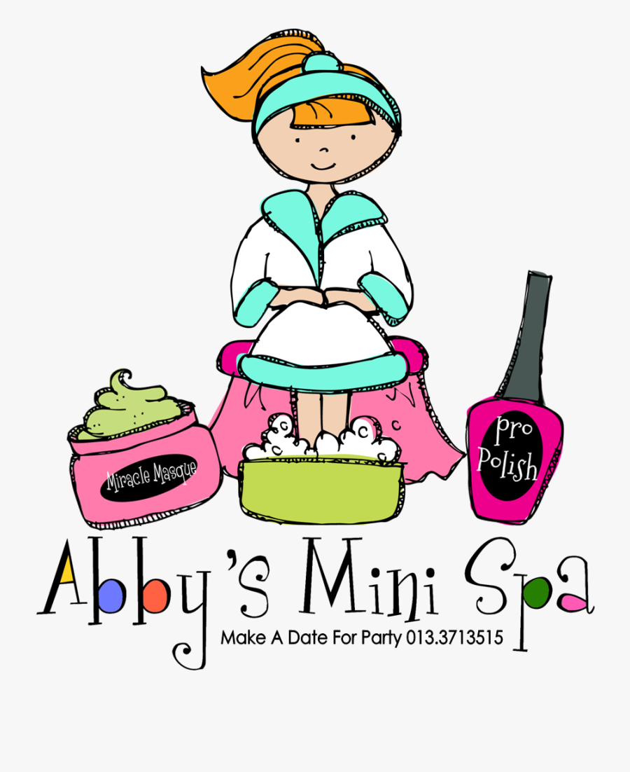 Book Us For A Spa Treatment For Your Kid And Her Friends - Mini Spa, Transparent Clipart