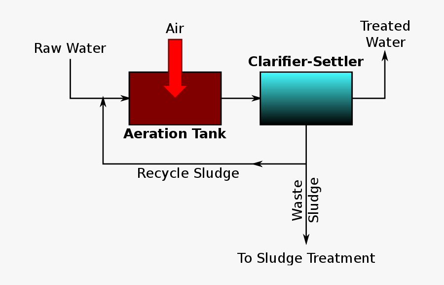 Activated Sludge 1 - Secondary Treatment Of Wastewater, Transparent Clipart
